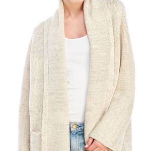 VINCE Cozy Knit Yak Wool Cardigan Sweater - Small